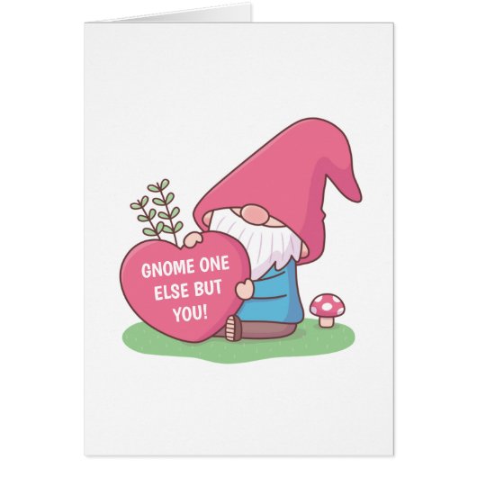 Gnome One Else But You Happy Anniversary Pun (Voorkant)