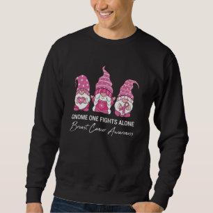 Gnome One Fight Alone Breast Cancer Awareness Trui