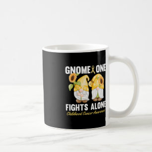Gnome One Fights Alone Childhood Cancer Awareness Koffiemok