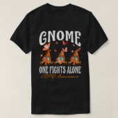 Gnome One Fights Alone COPD Awareness T-shirt (Design voorkant)