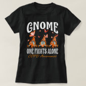 Gnome One Fights Alone COPD Awareness T-shirt (Design voorkant)