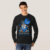 Gnome One Fights Alone Lint Apraxia Bewustzijn T-shirt (Voorkant volledig)