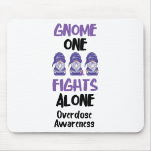 Gnome One Fights Alone Paarse Lint Overdosis Prijs Muismat