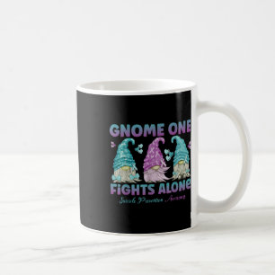 Gnome One Fights Alone Suïcidepreventie bewustzijn Koffiemok