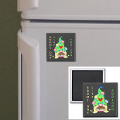 Gnome One like Jouw naam Cookies Pet Cake Heart Magneet