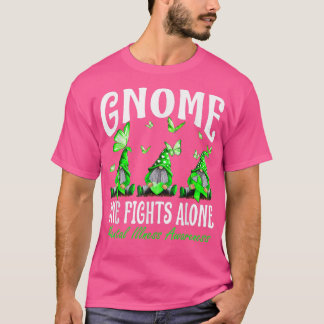 Gnome One vecht alleen al Mental Illness Awareness T-shirt