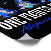 Gnome One vecht alleen Alopecia Bewustzijn 1 Poster (Hoek)