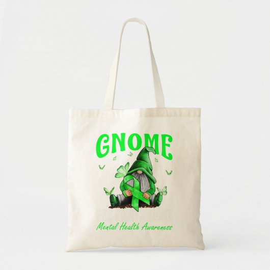 Gnome One vecht alleen maar om geestesziekte Tote Bag (Voorkant)