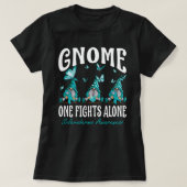 Gnome One vecht alleen maar Scleroderma Bewustmaki T-shirt (Design voorkant)
