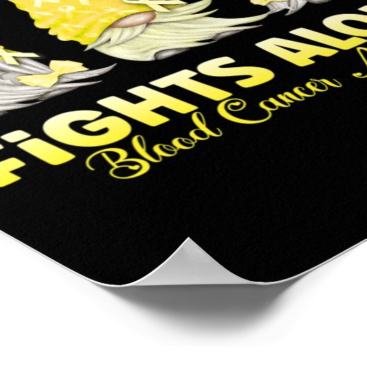 Gnome One vecht alleen tegen gele bloedkanker Poster (Hoek)