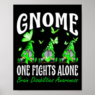 Gnome One vecht alleen tegen hersenhandicaps Poster