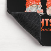 Gnome One vecht alleen tegen Oranje leukemie Bewus Muismat (Hoek)