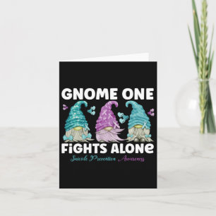 Gnome One vecht alleen tegen zelfmoordpreventie Kaart
