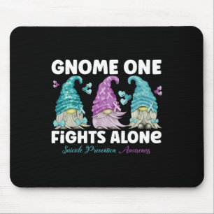 Gnome One vecht alleen tegen zelfmoordpreventie Muismat