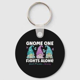 Gnome One vecht alleen tegen zelfmoordpreventie Sleutelhanger