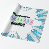 GNOME-ontwerp Cadeaupapier (Uitgerold)