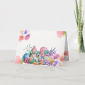 Gnome Paaskaart Feestdagen Kaart (Achterkant)