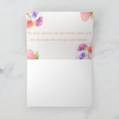 Gnome Paaskaart Feestdagen Kaart (Binnen)