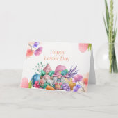 Gnome Paaskaart Feestdagen Kaart (Voorkant)