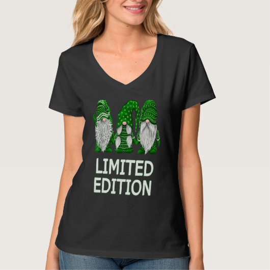 Gnome Patricks Day T-shirt (Voorkant)