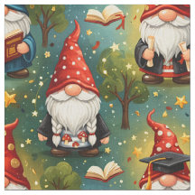 Gnome-patroon stof voor afstuderen