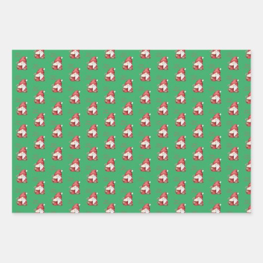 Gnome pepermunt cacao inpakpapier vel (Voorkant 3)