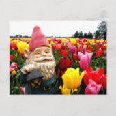 Gnome Petals Briefkaart (Voorkant)
