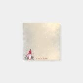 Gnome Pine Tree Branches Stars Holiday Post-it® Notes (Voorkant)