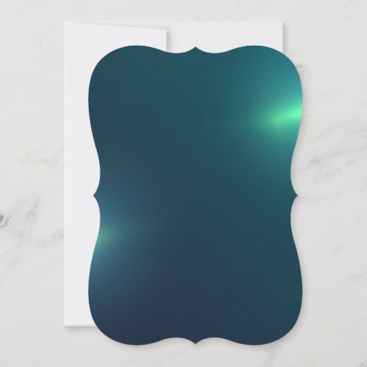 Gnome Pine Tree, Green Kerstbedrijf Party Kaart (Achterkant)