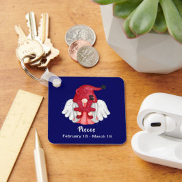 Gnome Pisces Astrologie Teken Engel Sleutelhanger