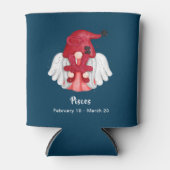 Gnome Pisces Astrology Sign Angel Blikjeskoeler (Voorkant)
