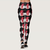 Gnome Pisces Astrology Sign Angel Leggings (Achterkant)