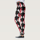 Gnome Pisces Astrology Sign Angel Leggings (Links)