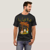 Gnome Pompoen Het is Herfst Y'all herfst grappige T-shirt (Voorkant volledig)
