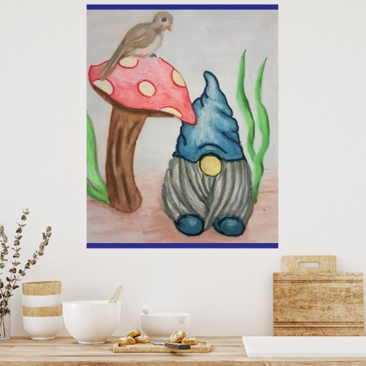 Gnome-Poster Poster (Keuken)