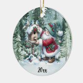 Gnome - Prettig Kerstfeest Over De Miles Ornament (Links)