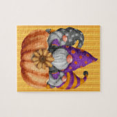 Gnome Pumpkin Trio Puzzle Legpuzzel (Horizontaal)