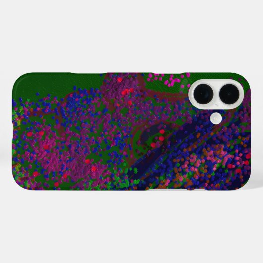 Gnome Quiltpatroon Case-Mate iPhone Case (Achterkant (horizontaal))