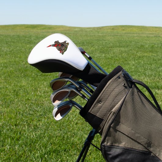 Gnome Riding a Sloth Golfheadcover (Insitu)