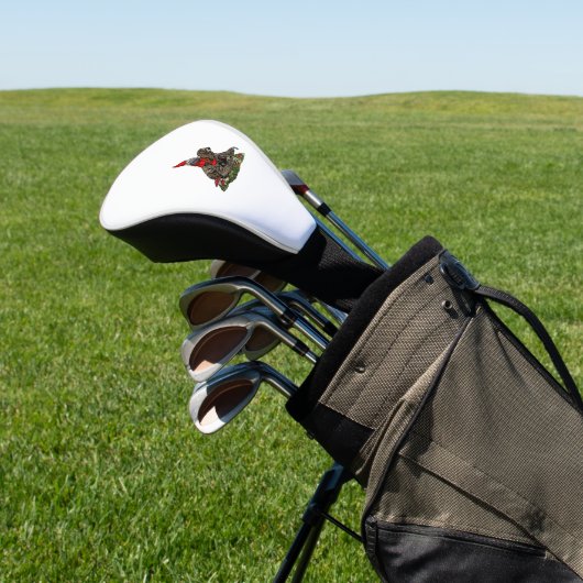 Gnome Riding a Sloth Golfheadcover (Insitu)