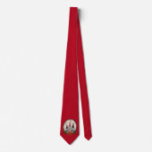 Gnome Rood Groen Hulst Kerstmannen T-shirt voor He Stropdas (Voorkant)