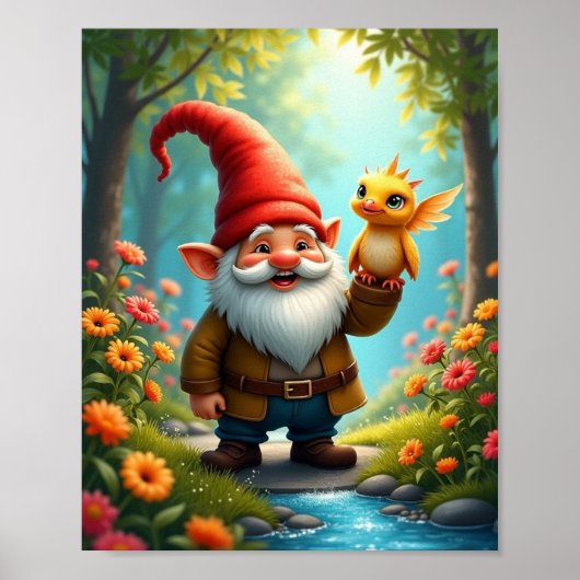 Gnome Room Poster (Voorkant)