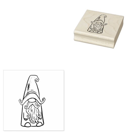 Gnome Rubberstempel (Gestempeld)