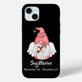 Gnome Sagittarius Astrology Sign Angel iPhone 15 Mini Hoesje