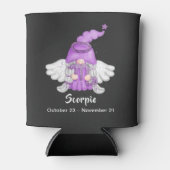 Gnome Scorpio Astrology Sign Angel Blikjeskoeler (Voorkant)