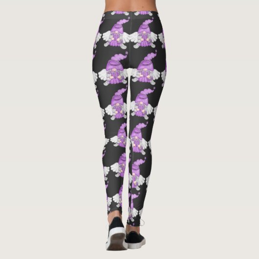 Gnome Scorpio Astrology Sign Angel Leggings (Achterkant)