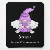 Gnome Scorpio Astrology Sign Angel Muismat (Voorkant)