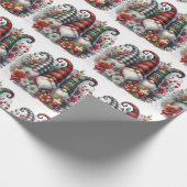 Gnome Season Groetjes Cadeaupapier (Hoek)