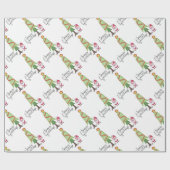 Gnome Seasons Greetings Cadeaupapier (Vlak)