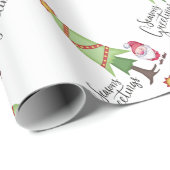 Gnome Seasons Greetings Cadeaupapier (Rol Hoek)